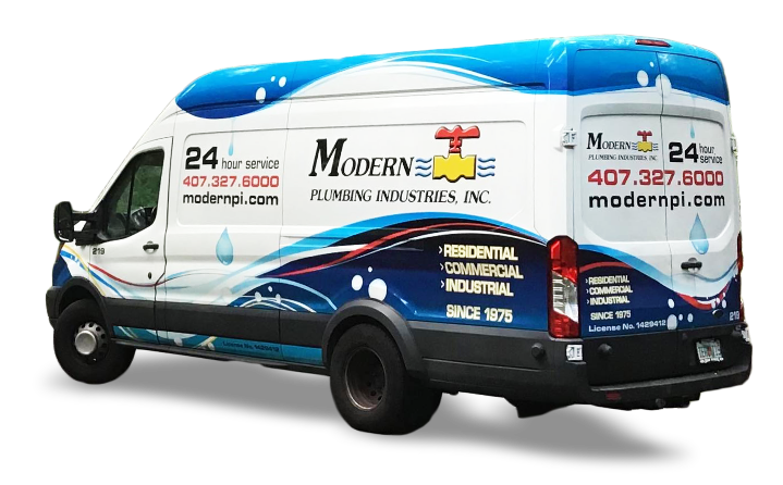Modern Plumbing Industries, Inc. company vehicle