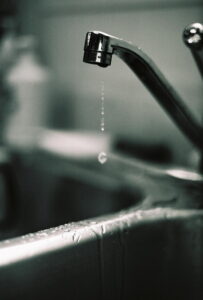 Water-drops-from-the-faucet