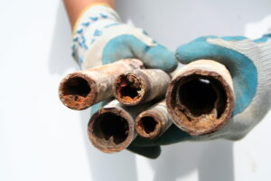 clogged-interiors-of-pipes