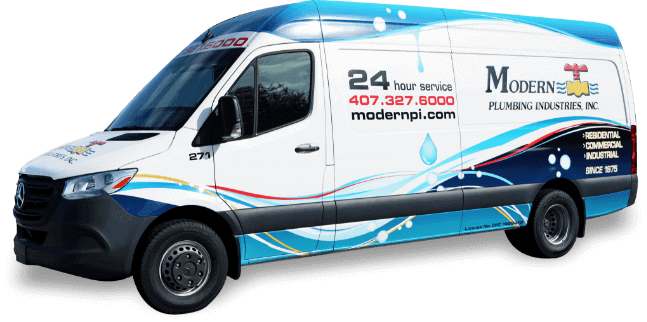 Modern Plumbing Industries Truck