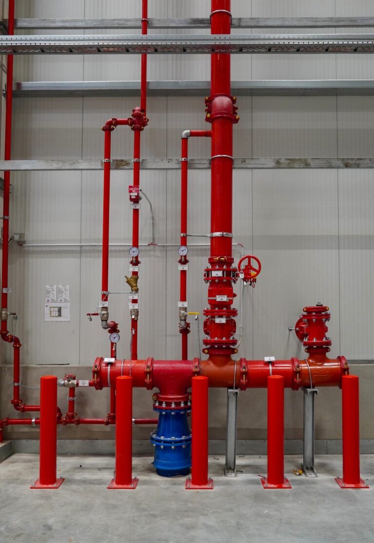 Fire sprinkler system pipes
